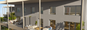 Appartement 5 pièces duplex au dernier étage avec grande terrasse