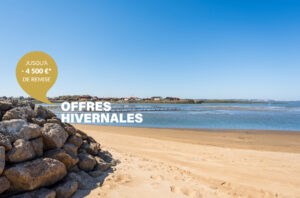 Offres hivernales sur appartements L'Estran à Gujan Mestras proposés par Signature Promotion : jusqu'à 4500 € de remise