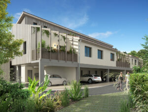 Facade immeuble lacanau collection