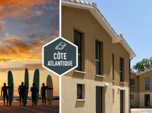 Le Clos de l'Ombrière, maisons neuves à vendre à Lacanau sur la côte atlantique