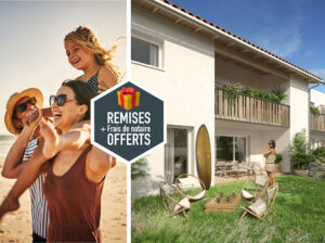 Remises et frais de notaire offerts pour l'achat d'un appartement neuf L'Esquirey à Gujan Mestras