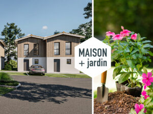 Clos de l'Ombrière : maison + jardin à Lacanau centre