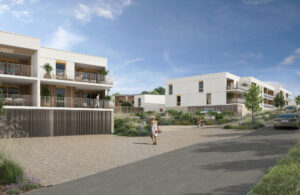 Appartements et maisons Côté Vienne vue depuis la rue