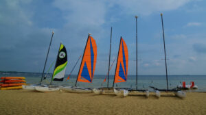 Toutes voiles dehors à Cap Ouest (Carcans)