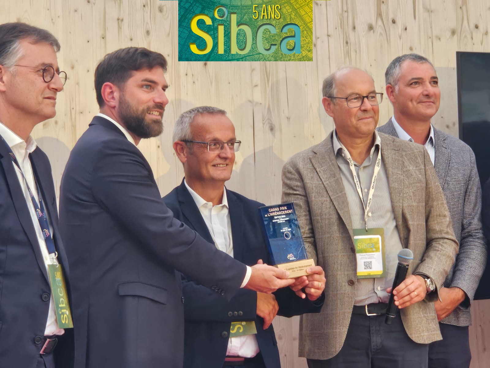 Remise du grand prix national de l'aménagement au SIBCA 2026 : le site du Mas de l'Age (Couzeix) et Signature Aménagement récompensés