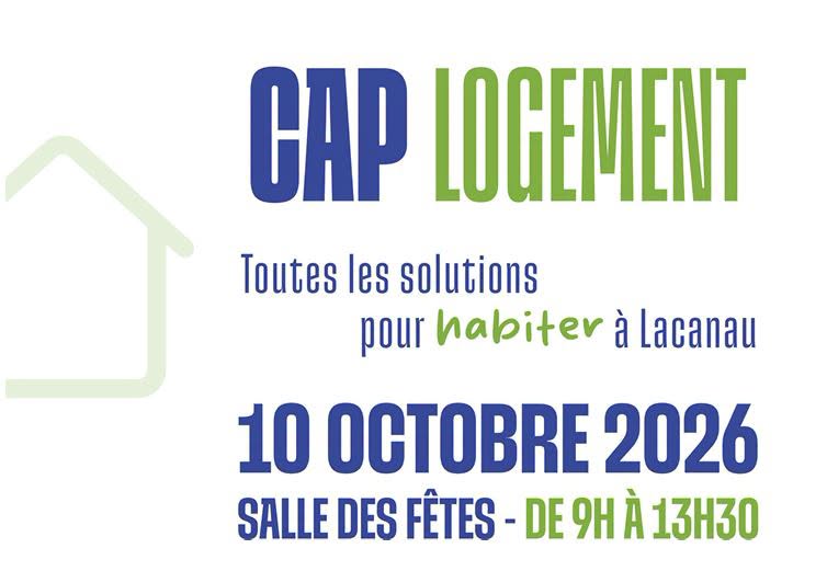 Salon Cap Logement à Lacanau le 10/10/2026